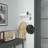Wall Mount Coffee Mug Rack with Upper Storage Shelf-638948346