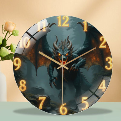 Horloge murale Mythical Dragon