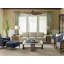 Twin Palms Coconut Grove Leather Ottoman