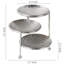 Tabletop Silver 3 Tier Ring Jewellery Stand