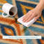 Tapis ikat chantille lavable à la machine intérieur / extérieur ACN3072-465330150-465330155