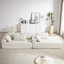 Ensemble de canapé modulaire rembourré Modern Chenille-232904786