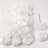 7 inch White Silk Daisy Arrangement, Set of 100 - Artificial Daisy Flowers-991937311