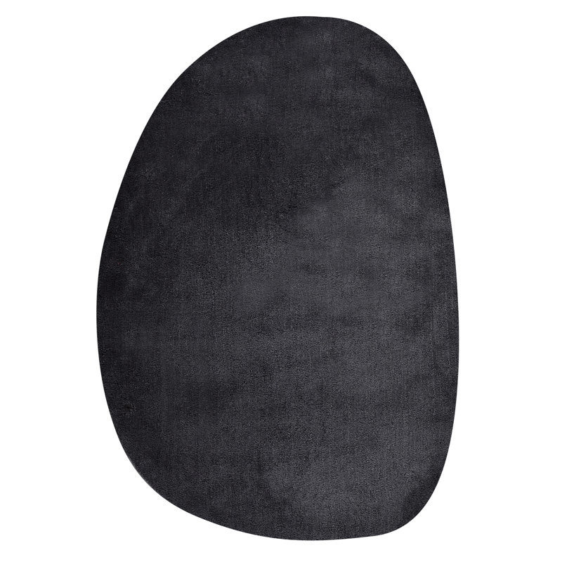 Solid Colour Hand Woven Area Rug, Novelty 80 x 120cm