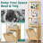 Bamboo Tilted Laundry Basket
