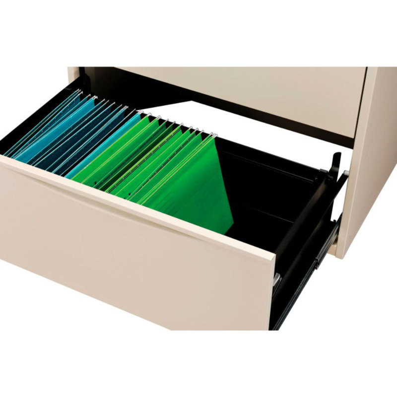 36'' Wide Putty Steel 5-Drawer File Cabinet