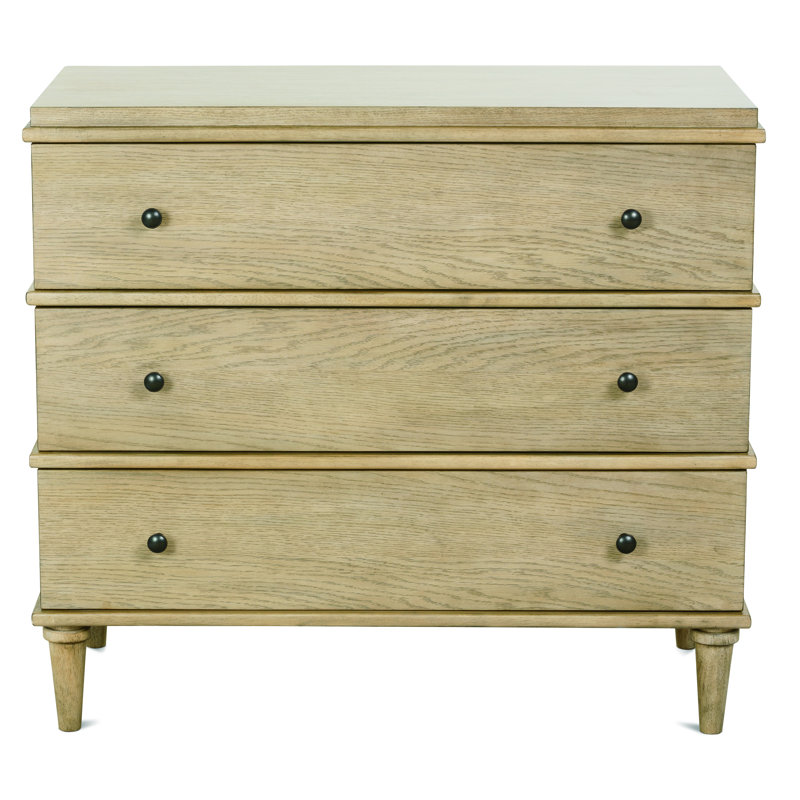 3 Drawer 18" W Solid Wood Dresser