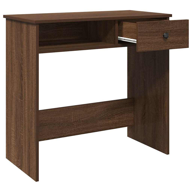 Sherline Writing Desk, Brown Oak