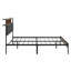 Table de chevet avec lit doux-1548157345