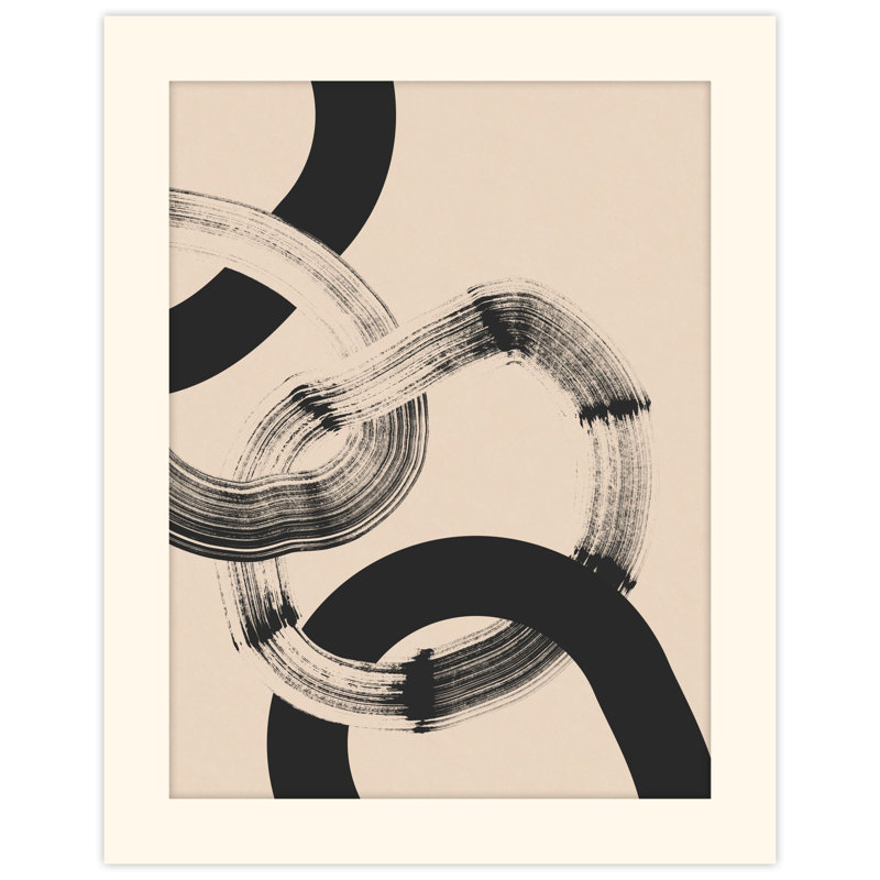 Linear Story 5 Print, 28.54" H x 23.54" W