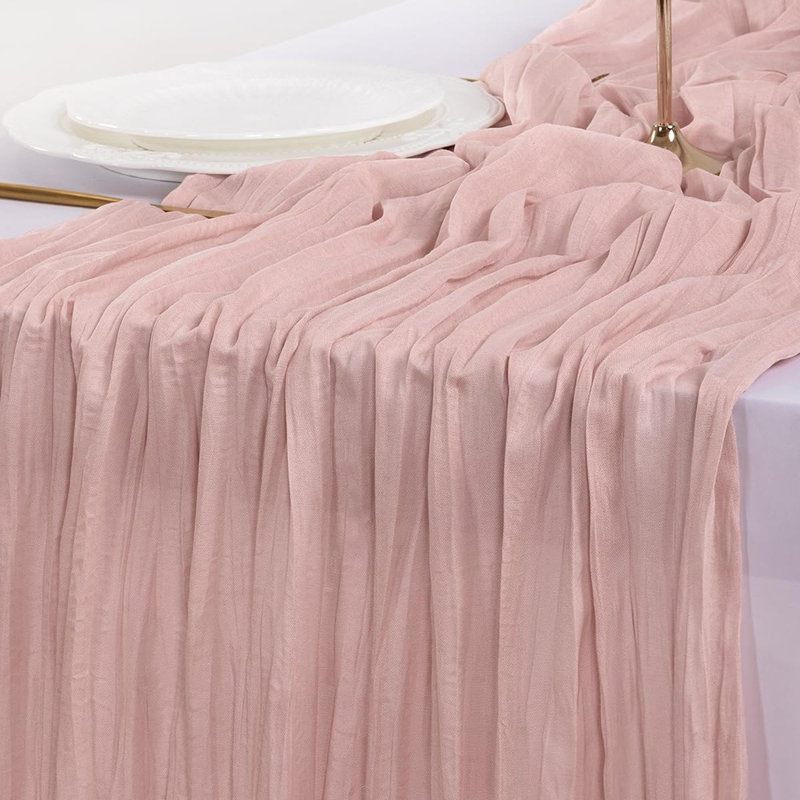 Chemin de table en étamine Cheesecloth