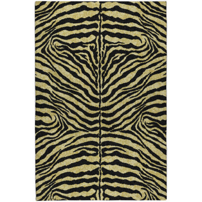 Premium Machine Washable Dream Shag Zebra Rug