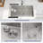 27" L x 18" W Undermount Kitchen Sink Single Bowl Sink 16 Gauge Stainless Steel Kitchen Sink