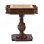 Table de jeu cerise avec base piédestal-115822226