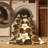 Washable Plumeria Chain Hawaiian Area Rug-1759196983