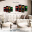 «Colorful Cocktail Drinks», reproduction sur toile-93059892
