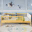 Lit, lit plateforme double en bois avec tête et pied de lit-1627938275-1627938279