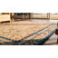 Soft Cream Color Wool Pile Mid 19th Century Antique Chinese Ningxia Rug