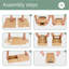 10 Pair Stackable Shoe Storage Box