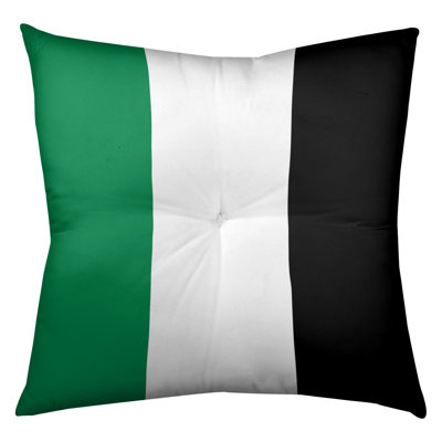 Striped Reversible Throw Pillow