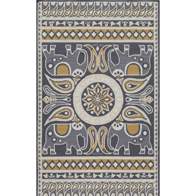 Tapis doré crocheté à la main Wragby