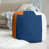 Orange/Navy/White