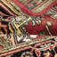 Oreen Oriental Area Rug in Red