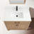 Jacklyn 37'' Single Bathroom Vanity with Quartz Top