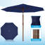 Parasol de patio 9 pi avec base-133047207