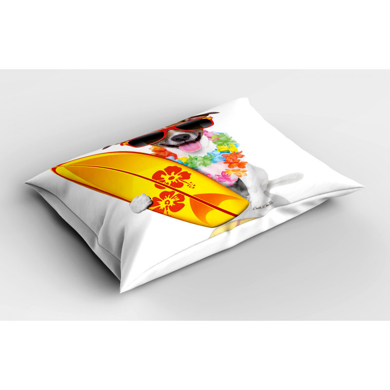 Sun Polyester Sham Set, Twin