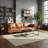 Pender Cream Beige Geometric Cotton Chenille Area Rug-709015533