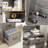 67" H Executive Desk With Hutch-262208371