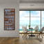  «Nrv Text» par Art Licensing Studio, art mural en verre acrylique, 24 po x 48 po-2121676509