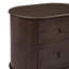 Table de chevet 2 tiroirs Astrid en brun Appalachian