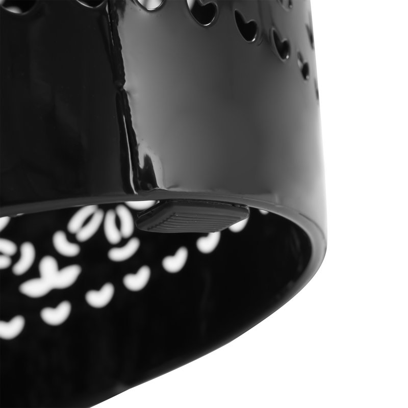 Ruby12" Side Table , Black