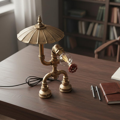 Metal Desk Lamp