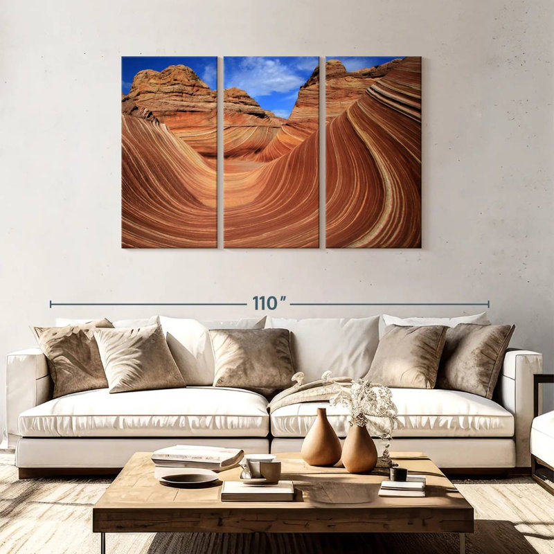 Rorry Arizona's The Wave, 48" H x 74" W