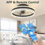 Ventilateur de plafond avec lumière encastrée Quiet-2074319807