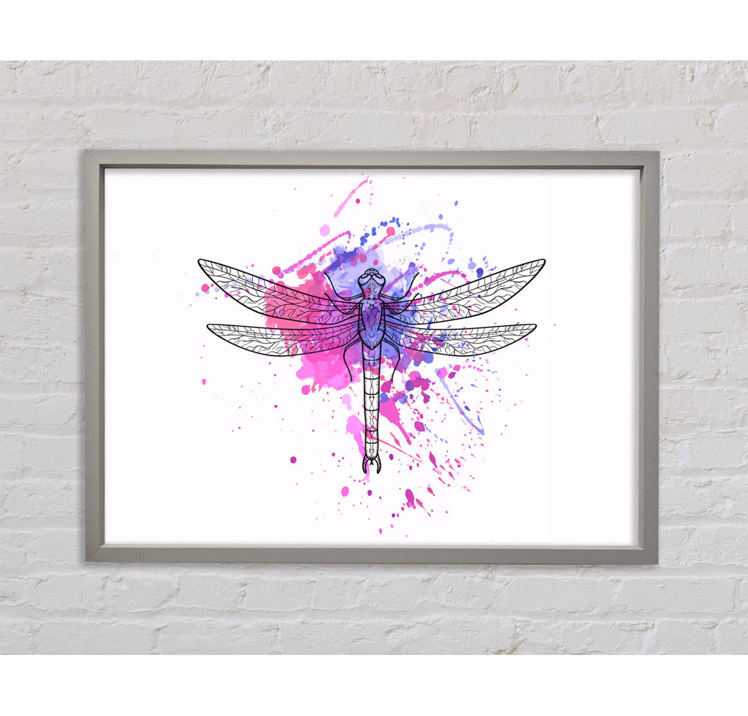 Dragonfly Splash - Druck