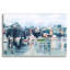 «Watercolor Bay 2» par Emma Scarvey, art mural en verre acrylique