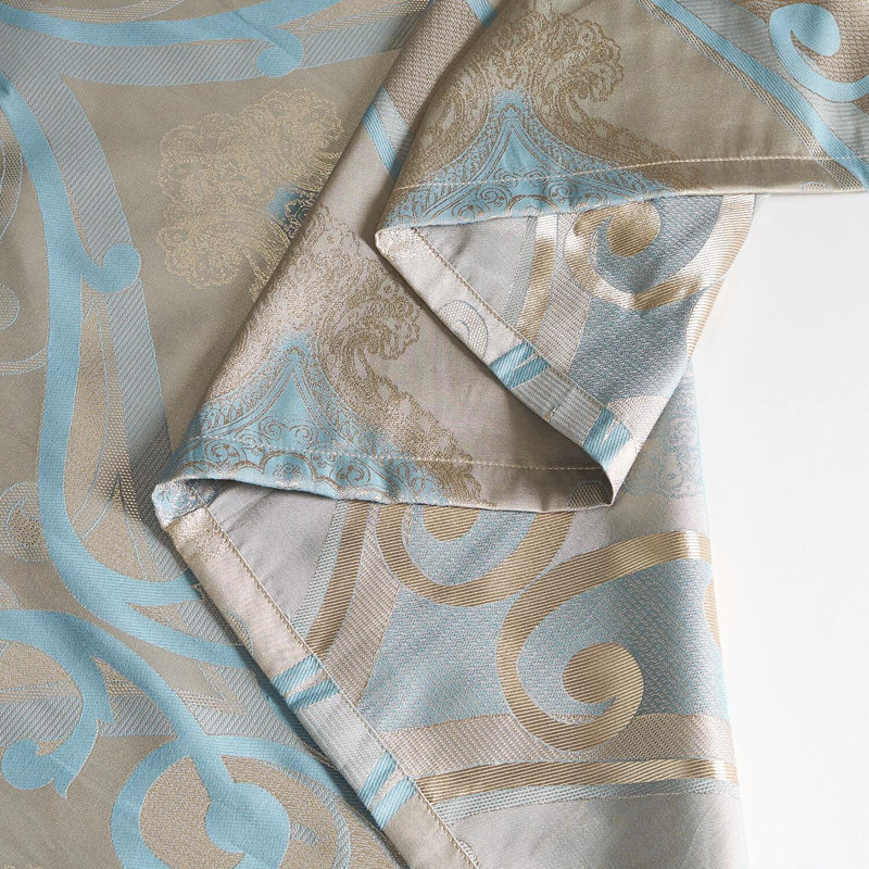 Northborough Cotton Blend Room Darkening Curtain Single Panel