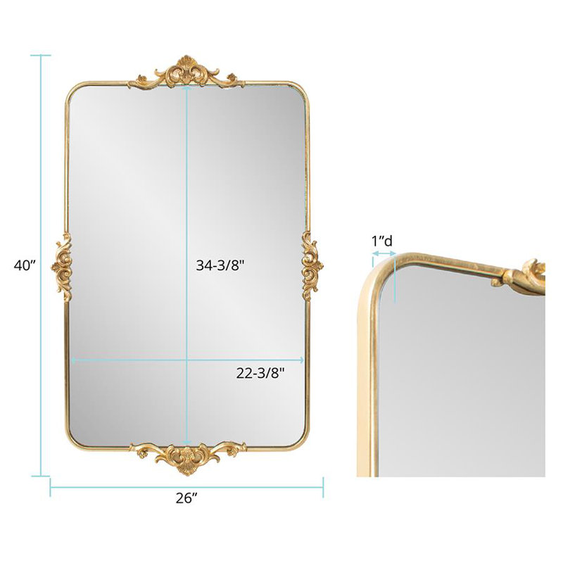 Wanstead Park Resin Wall Mirror