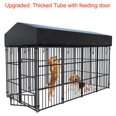 Outdoor Covered Dog Kennel Pet Pen
