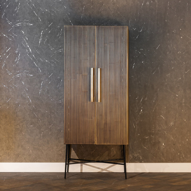 Ironville 30'' Wide 3 - Shelf Storage Cabinet
