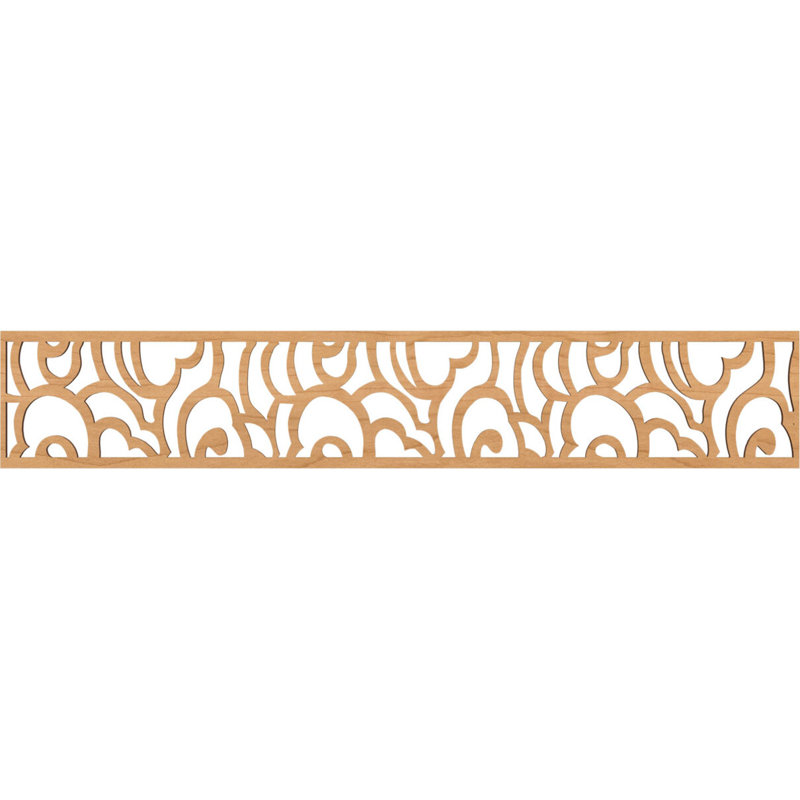 Moulure de panneau Springfield, H 8 po x l 46,625 po x P 0,375 po, Érable