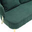 Causeuse en tissu Donneta Boucle-372572166