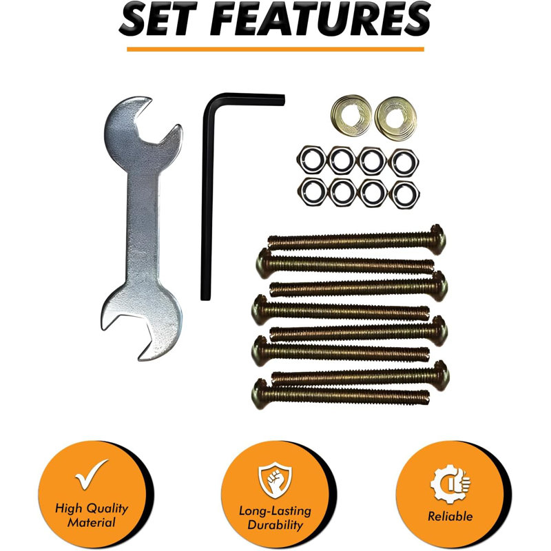 42 PCS Set of Bed Hardware