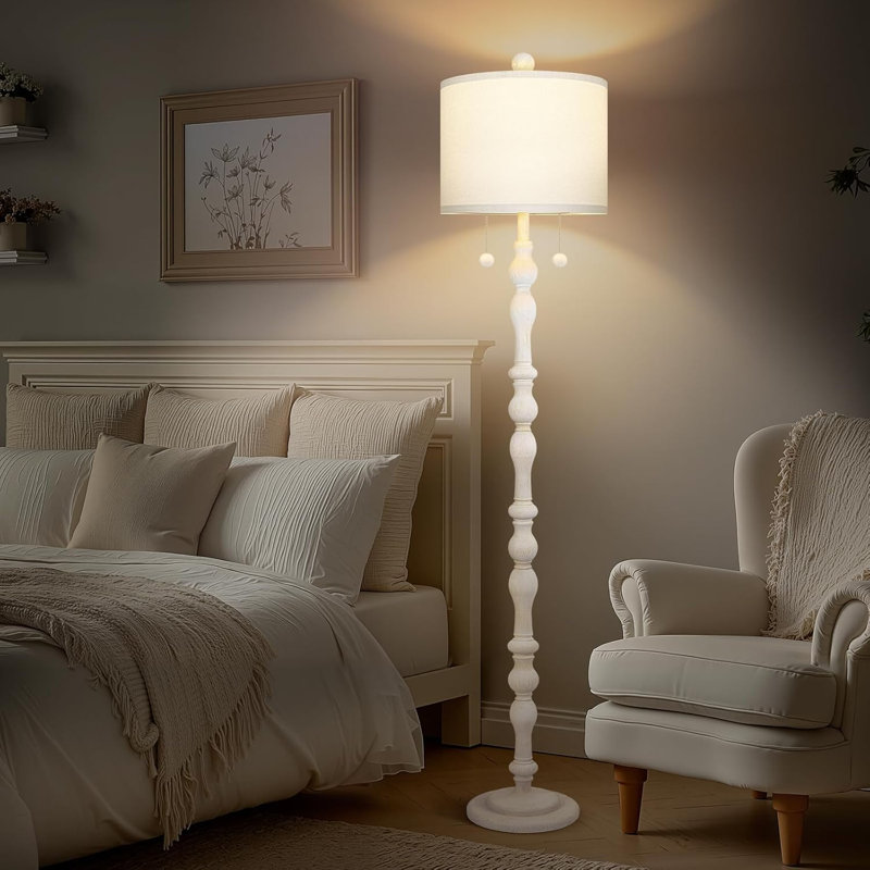 Lampe sur pied 65,5 po Country Vintage