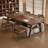 Light-walnut Rectangular Solid Wood desk-1726263704