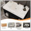 Ensemble de meuble-lavabo mural flottant 29,9 po-1401801513-1401801519